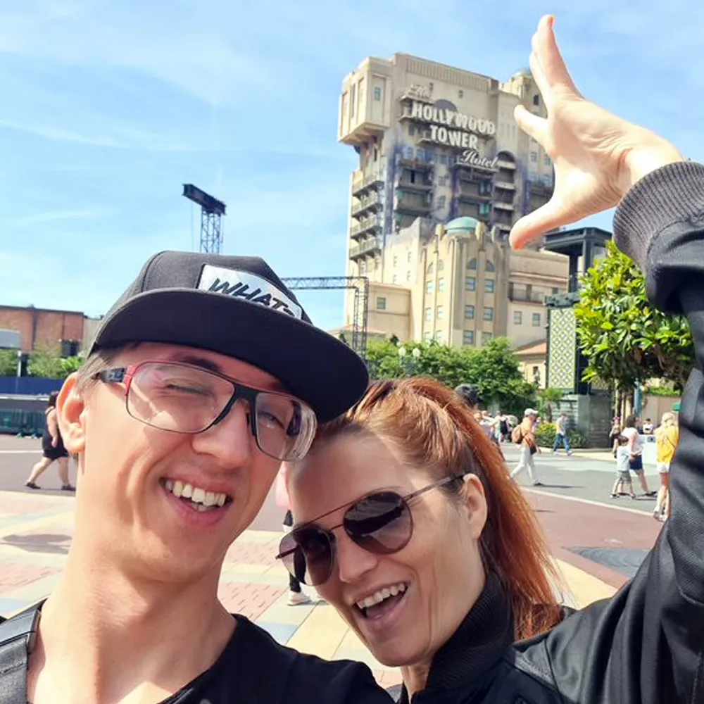 Christopher und Marta in der Stadt