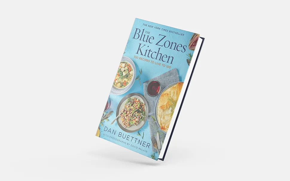 Buchcover „The Blue Zones Kitchen“